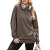 Women's Solid-color Fashionable Long-sleeved Top