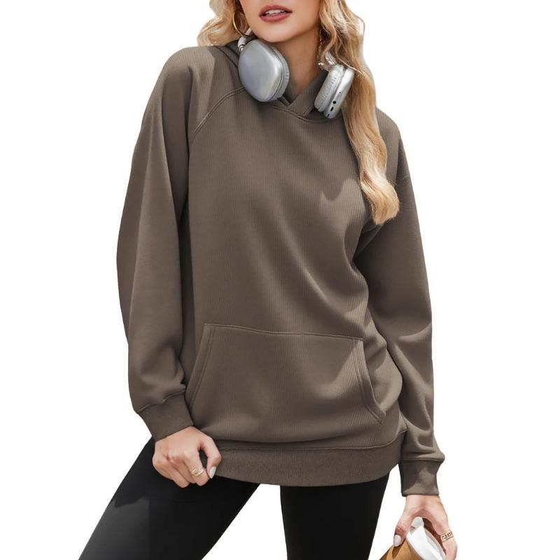 Women's Solid-color Fashionable Long-sleeved Top