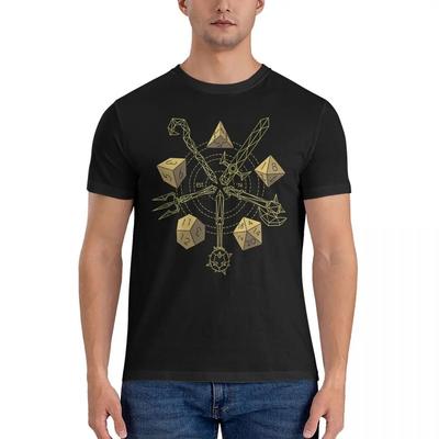 Choose Your Weapon T-Shirt Men D-Dungeons And Dragons DND Funny Cotton Tee Shirt Unisex T-Shirt