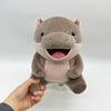 Kawaii Hippo Plush Toys Cartoon Stuffed Animals Soft Hippo Birthday Gifts Room Decor