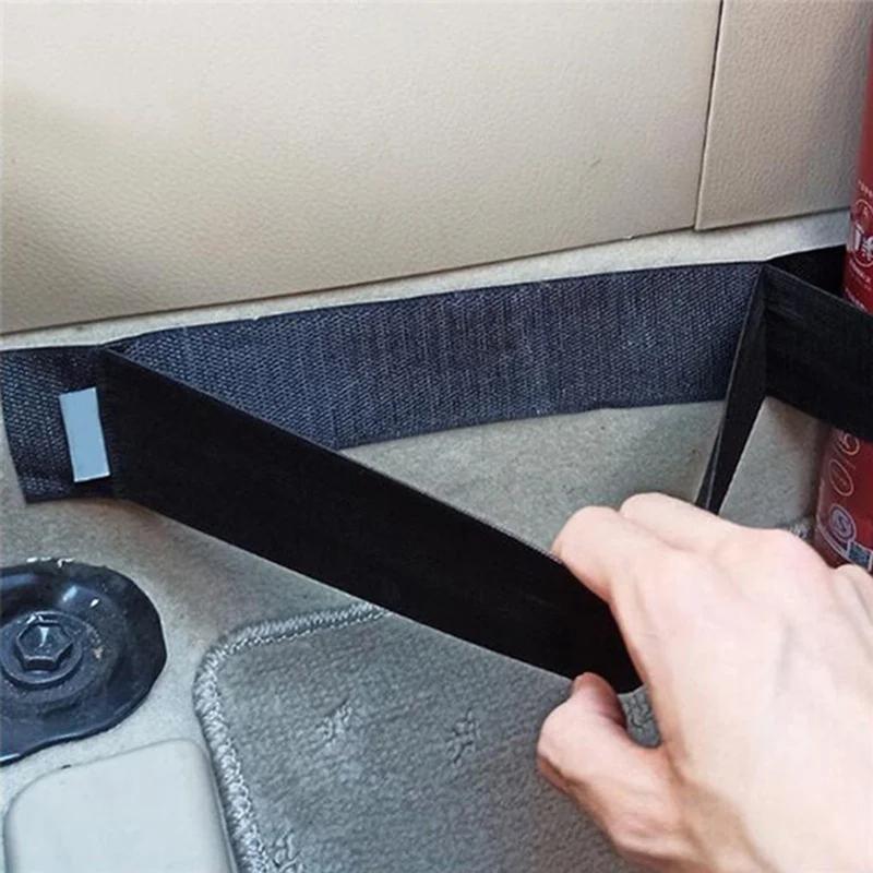 Practical Car Trunk Organizer Storage Belt Sticky Tape Supplies Auto Interior Accessories Vehicle Stowing Solution