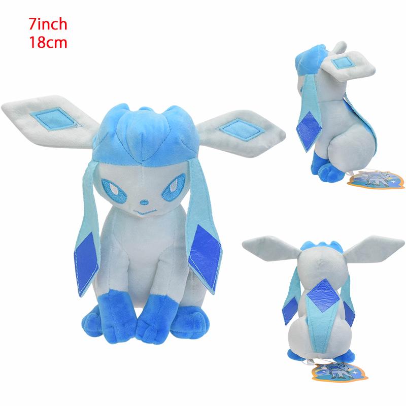 32 Style Eevee Plush Toy Pokemon Eeveelution Umbreon Vaporeon Jolteon Flareon Espeon Leafeon Cartoon Stuffed Animal Doll Peluche