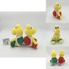 Encantadora Peluche Rellena de Koopa Troopa de Super Mario Bros de 6 pulgadas Para Regalos de Niños y Juguetes de Moda