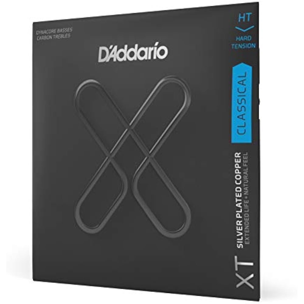 D Addario Daddario Струны для классической гитары Струны с покрытием XT Dynacore/Углеродное волокно Жесткое натяжение XTC46F...