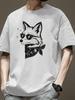 2025 New Men's 100% Cotton Lightweight T-Shirt–summer Comfort Fit Breathable Fabric with a Relaxed Fit Perfect for Hot Weather