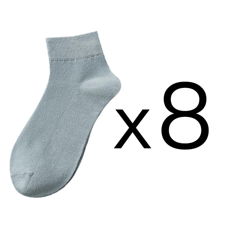 8 Paare/Lot Herren Knöchel Baumwollsocken Hohe Qualität Lässig Atmungsaktiv Männlich Bequem Business Weich Einfache Mode Socken