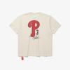 New Era Philadelphia Phillies Player SignaTure T shirT Cream 15147522