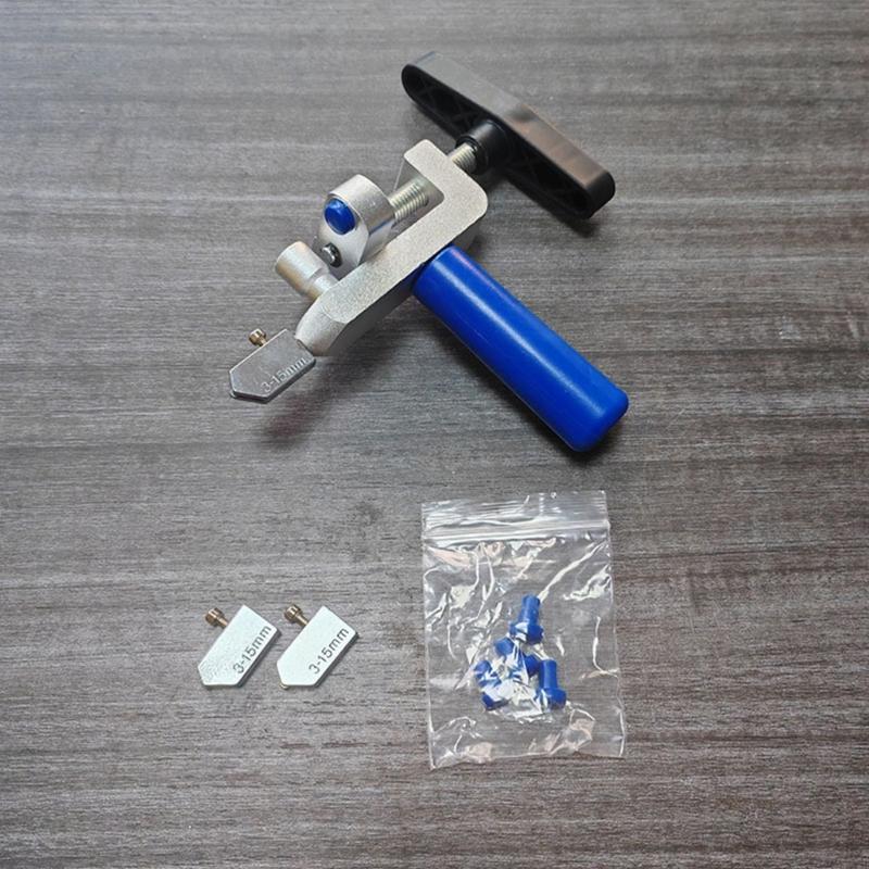 Professional Aluminum Alloy Glass Cutter With Ergonomic Handle For Precise Tile And Glass Cutting Tile Opener M4YD