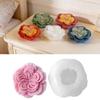 Multipurpose Flower Shape Silicone Mould Austin Rose Silicone Candle Molds for Epoxy Resin Candle Soap Home Decoration