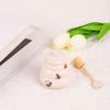 Creative Wedding Gift Set  Cute Cartoon Ceramic Sealing Jars for Honey and Seasonings with Airtight Lids and Decorative Patterns