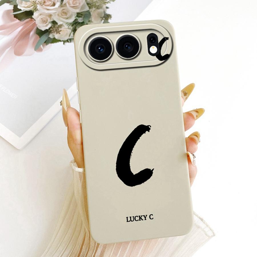 For Honor 500 Pro Case Honor500 Cover Lucky A-Z Letters Soft Silicone Coque Phone Case For Honor 500Pro MEP-AN00 Cases