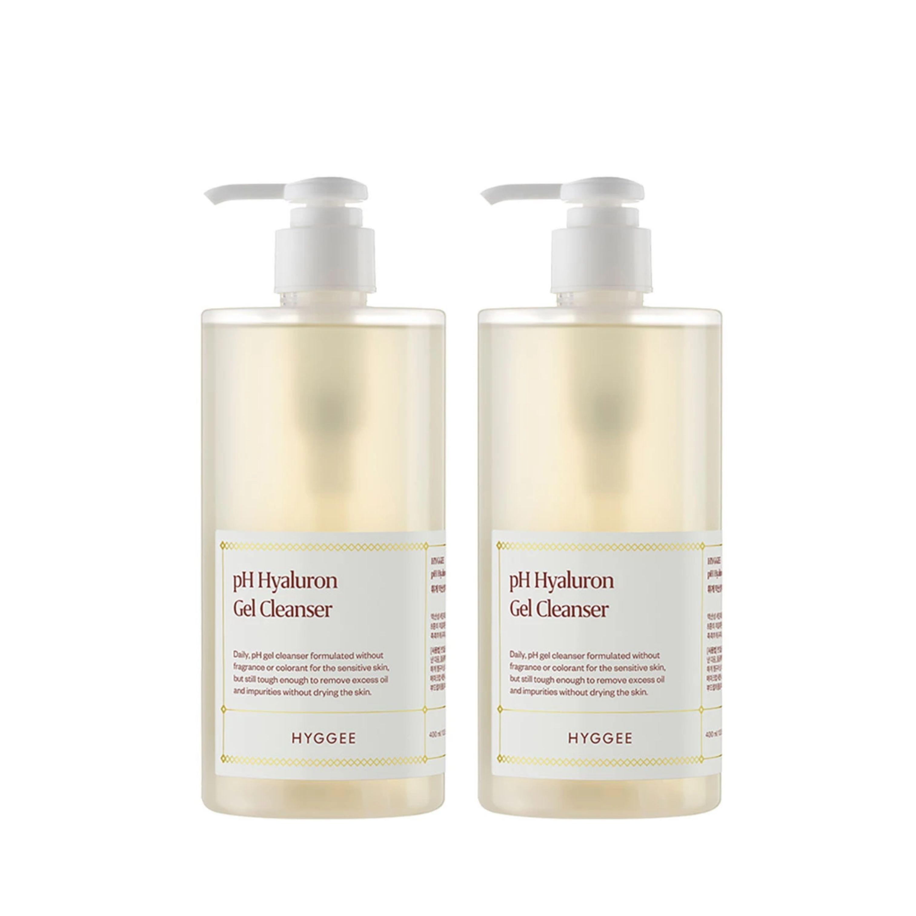 Hyggee pH Hyaluron Gel Cleanser 400ml X 2