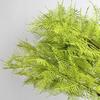 Real Touch Artificial Fern Plant Plastic Material Handmade Realistic Artificial Fern Elegant Design Artificial Greenery Fern