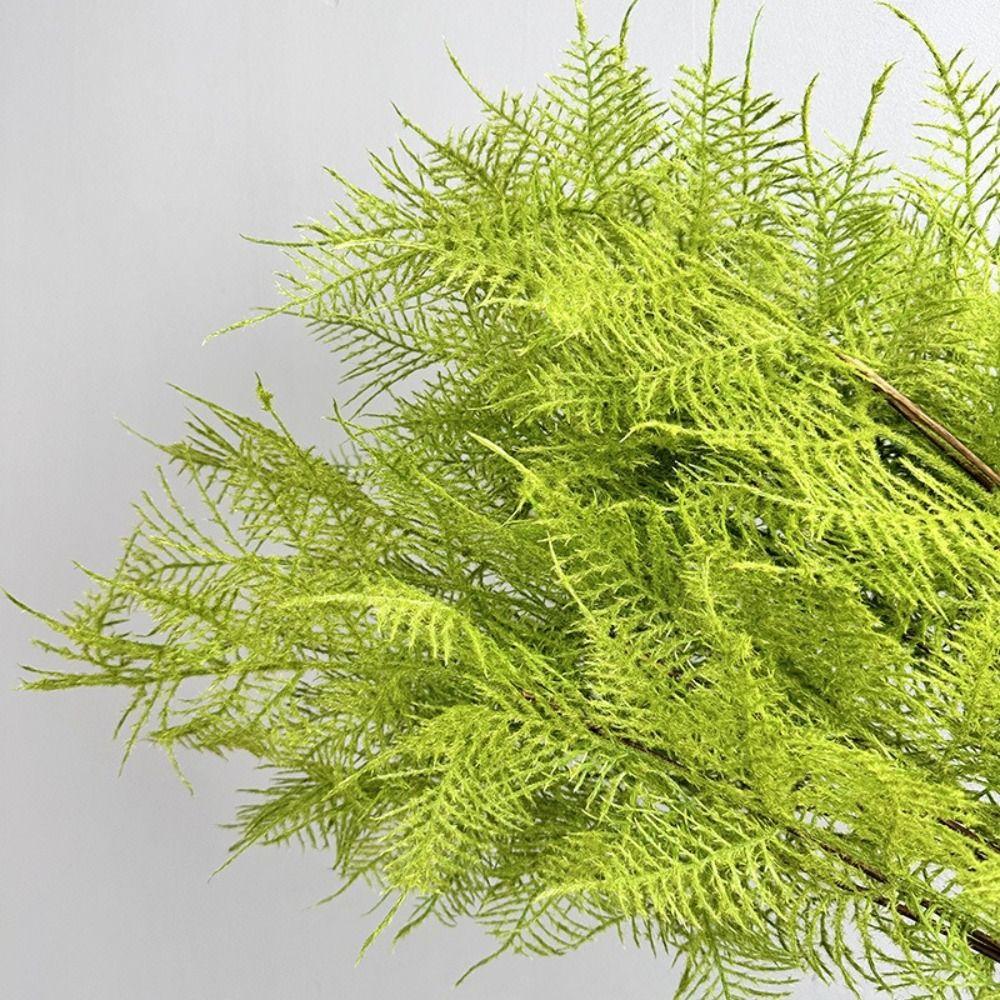 Real Touch Artificial Fern Plant Plastic Material Handmade Realistic Artificial Fern Elegant Design Artificial Greenery Fern