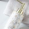 Ceramic Marble Lotion Dispenser 63mm Bottom Diameter Modern & Elegant for Bathroom & Kitchen Use Makeup Liquid Container