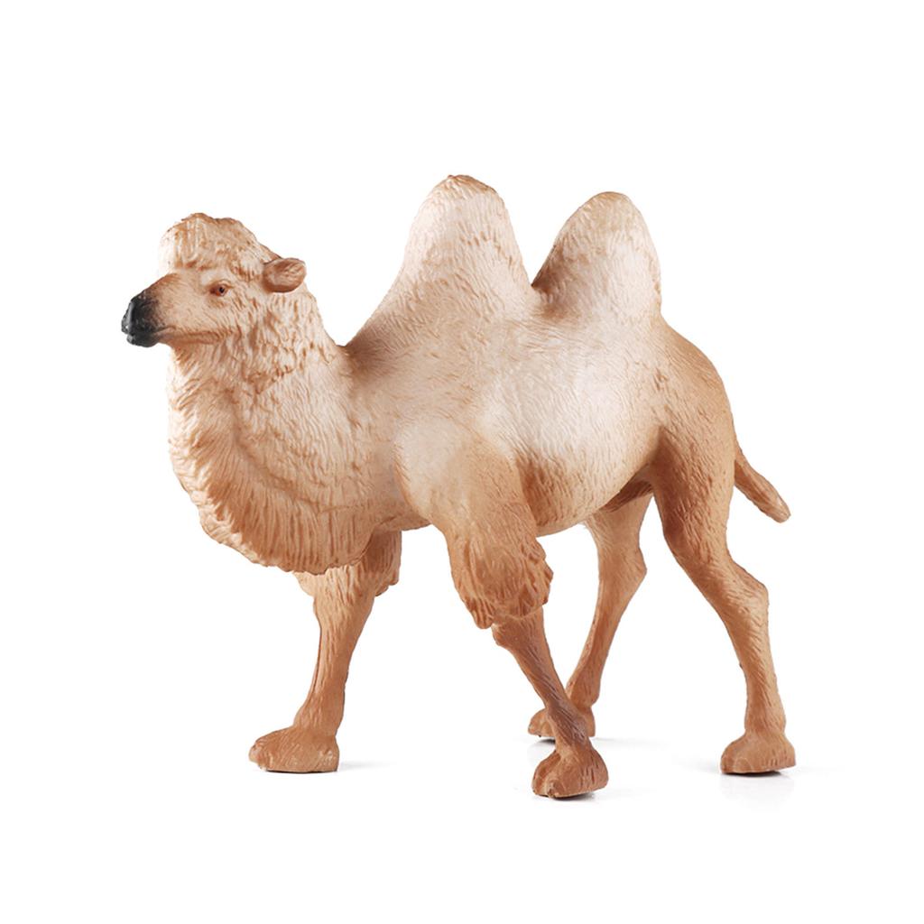 Lebensechtes baktrisches Kamel Modell Figur für Heimdekoration Modell Kamele Tier Spielzeug Auto Tischdekorationen Kinderspielzeug