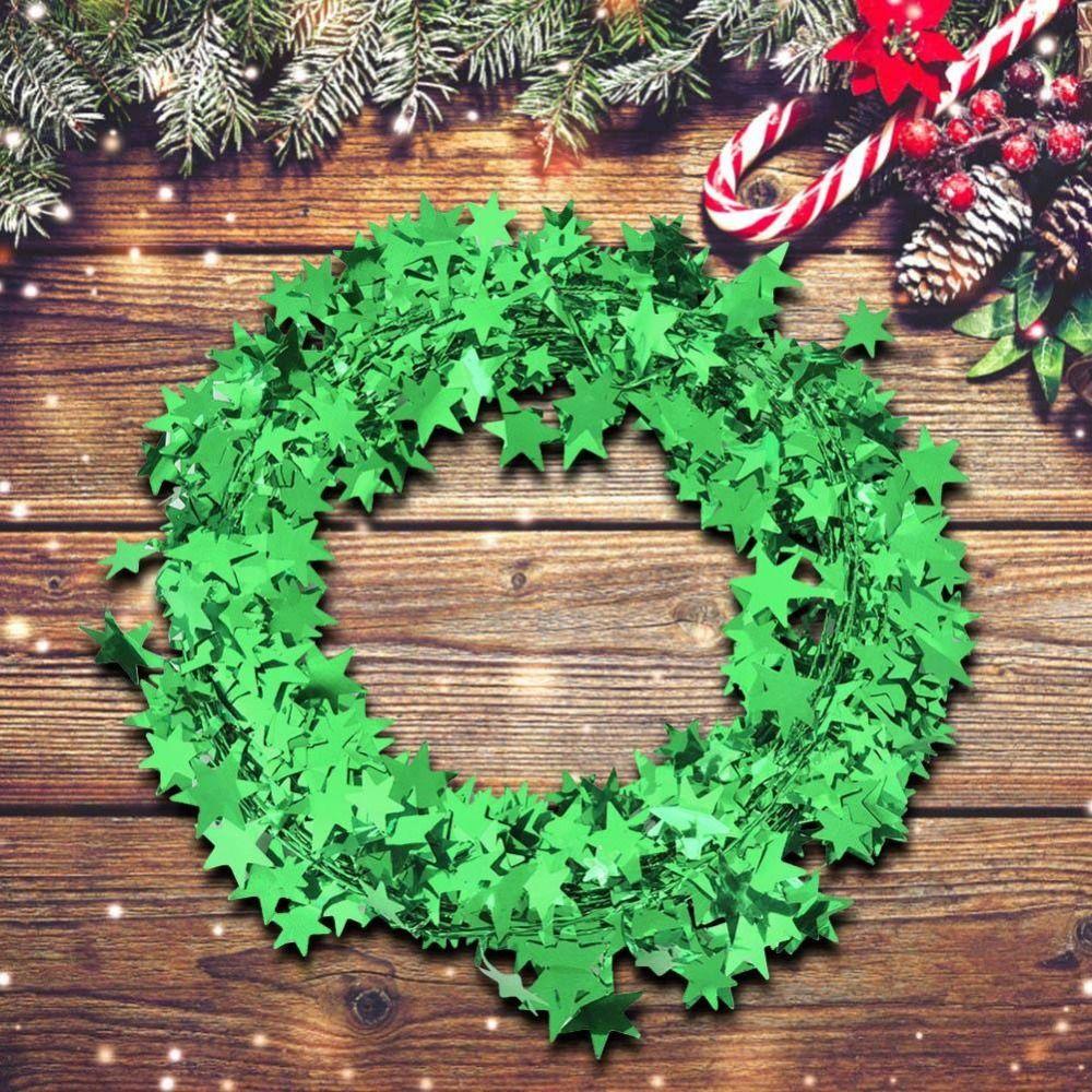 Festive Atmosph Wall Door Decor Bright Color Christmas Tree Ornaments  Christmas Tree