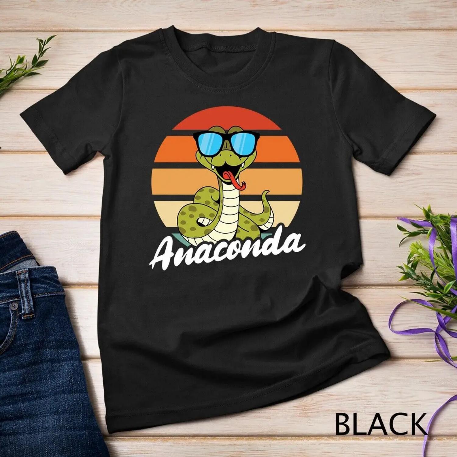Cute Anaconda Sunglasses T shirt S