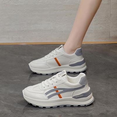 Ins Korean Version of the New Dad Shoes for Women 2025 Spring Student Running Sports Thick-soled Heightening Casual Shoes for Women EP918