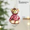 Creative Christmas Tree Decorations: Glass Painted Hedgehog & Bear Charms