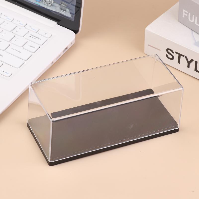 1 Stück Transparente Acryl-Aufbewahrungsbox Praktische 1/43 Diecast Modellauto-Vitrine DIY Staubdichtes Ausstellungsregal Spielzeug