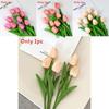 Artificial Pu Tulip Flowers For Wedding Styling Home Decor Photo Props