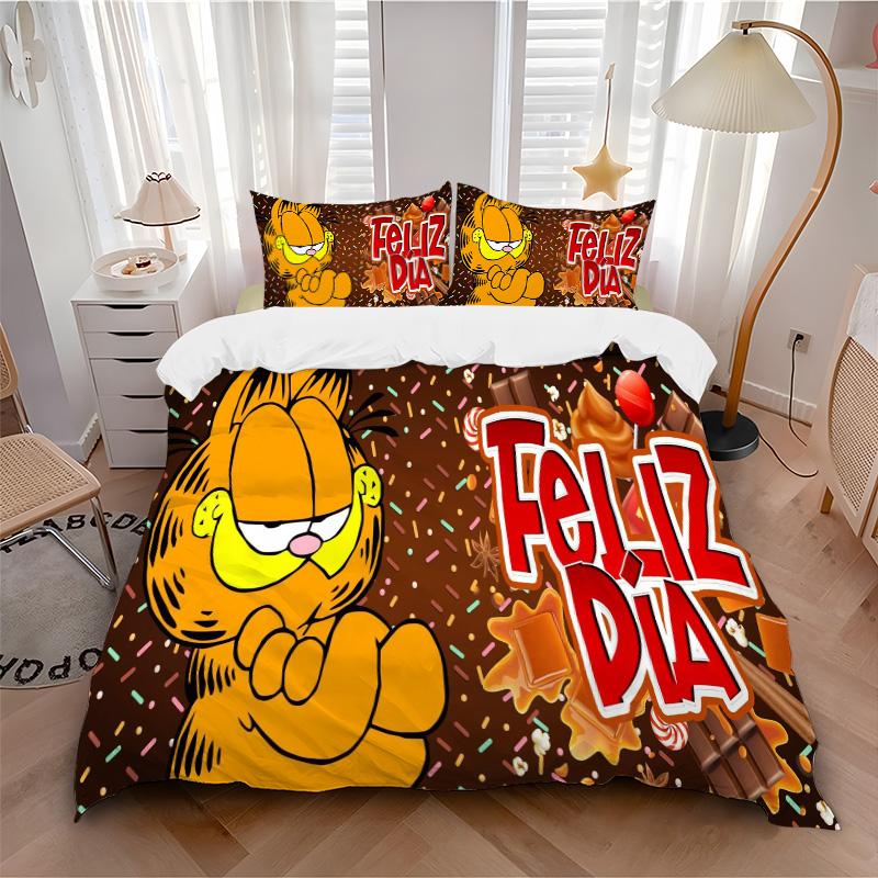 Happy Day Bedding 3 Piece Set HD Print Duvet Cover Pillowcases for Teens Adult Bedroom Decoration Christmas Gift