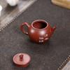 130ml Chinese Yixing Purple Clay Teapots Tradition Handmade Bamboo Leaf Bird Tea Pot Beauty Kettle Raw Ore Zisha Tea Set