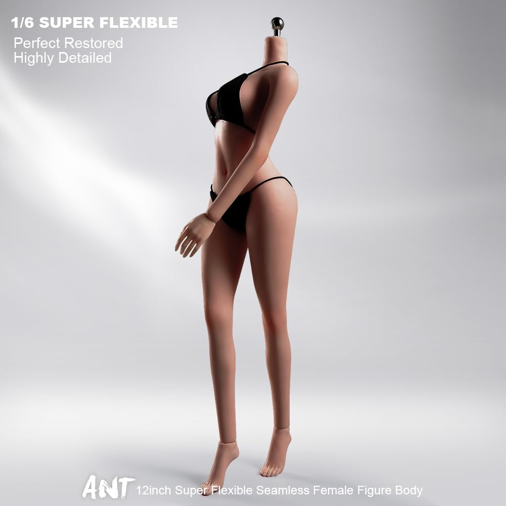 Proportional Makeup Female Body and Clothes Super Flexible Joint Movement Diagram Blue Beauty Black Skin Seamless Body Large Breasts Hobby Collection