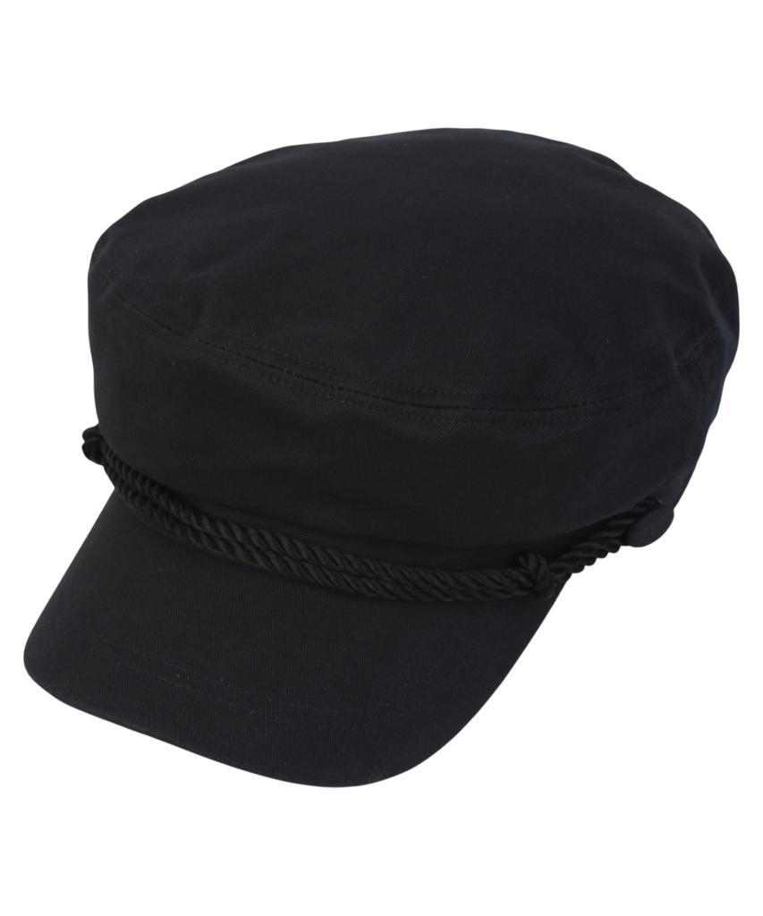 Yunibeosyeolkemiseuteuli Rope Solid Navy Marine Cap