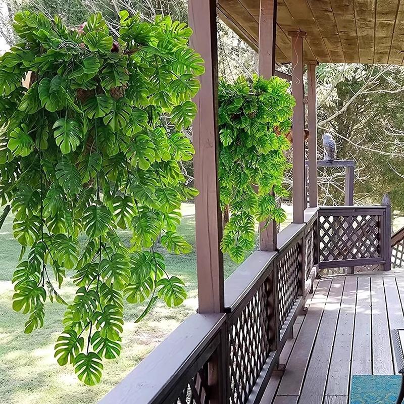 Artificial Plant Decoration Artificial Flowers Long Vines Morning Glory Flowers Yard Garden Decors Wedding Decorations