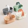 Plastic Storage Baskets With Handles, Shower Caddy Shelf Organizers Basket For Bathroom, Kitchen, Dorm Room Basket Bathroom