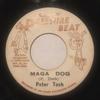 7inch Record PETER TOSH  THE 3RD  4TH GENERATI  Maga Dog NONE Pressure Beat 1971 Jamaica Reggae Ska  Dub Used