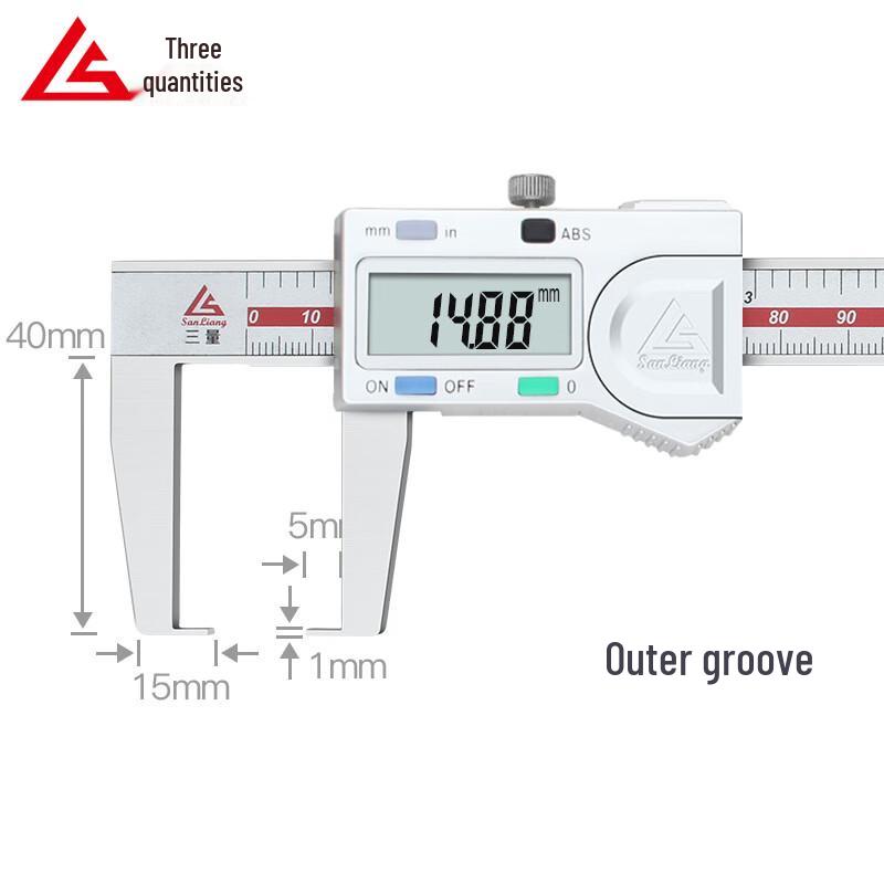 Sanliang Digital Groove Vernier Caliper