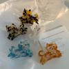 Y2k Acetate Cat Hair Claw Cartoon Shark Clip Personalized Rhinestone Hair Clip  Daily