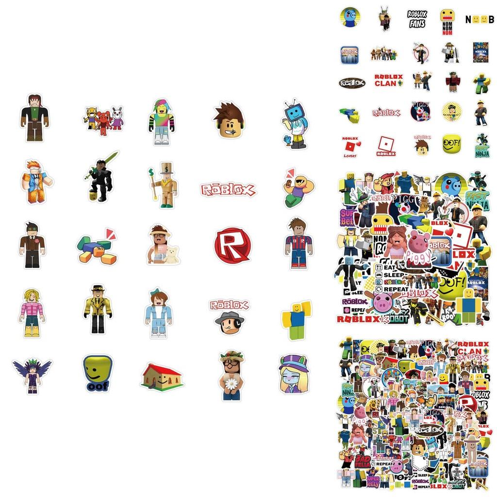 100pcs Vibrant Roblox Stickers Perfect For Laptops Bikes And Skateboards