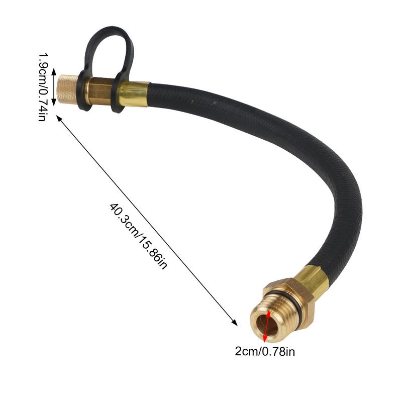 Furtun de schimbare a uleiului de scurgere a motorului Furtun de scurgere flexibil pentru ulei de motor Accesorii pentru modificarea motocicletei Ulei pentru scule de schimbare a uleiului de motor