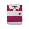 Antomas Textbook Stripe Collared Sweater Men - Red