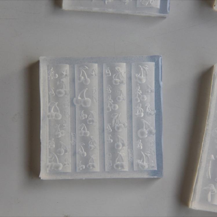 Silicone Nail Art Mold Accessory Molds Food Theme 3D Nail Decorative Mold Silicone Texture Great for Various Nail Types