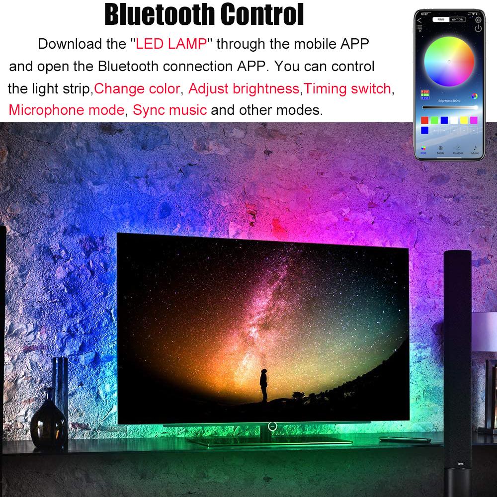 Smartsync Led Controller Buy Led Strip Lights Smart Sync Music, Bluetooth Control RGB Color ...