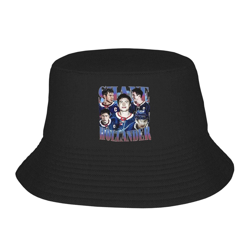 Shane Hollander Heated Rivalry Vintage Bootleg Hockey Art Bucket Hat Unisex FisherUnisex Hats Beach Travel Caps Hip Hop Sun Hats