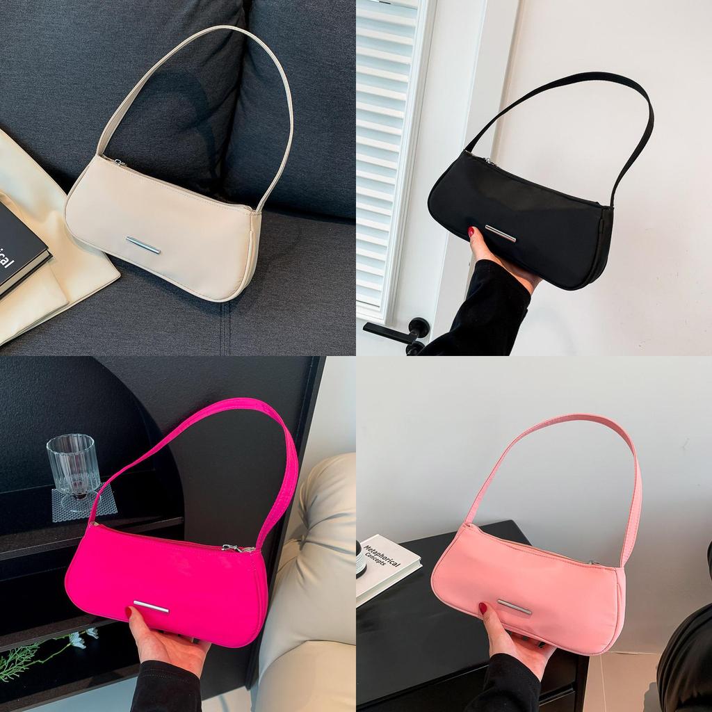 Chic And Trendy Street Style Nylon Small Shoulder Bag
