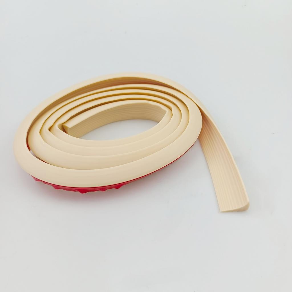 1PC 1/2M Silicone Water Barrier Bathroom Water Stopper Kitchen Countertop Bendable Retaining Strip Dry And Wet Separation