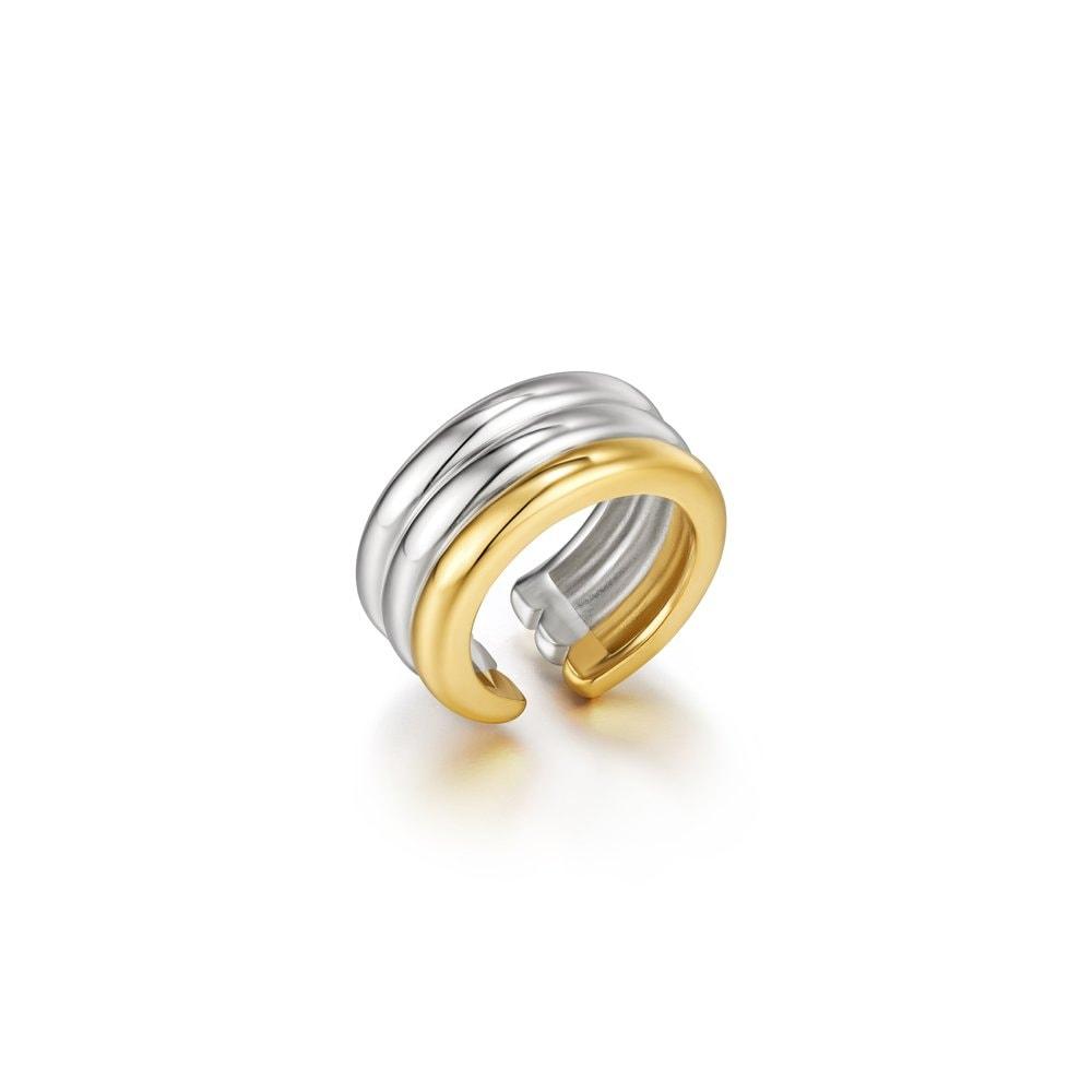 Triple Silver (C) Ear Cuff Hl3E36637C9Xxx