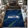 Tappeto in Velluto Cristallo Seattle Seahawks Morbido Anti?Tappetino Antiscivolo Comodo per Casa Soggiorno Camera da Letto Tappeto Decorativo