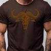Tribal Buffalo Skull T-Shirt | Boho Southwestern Native Inspired