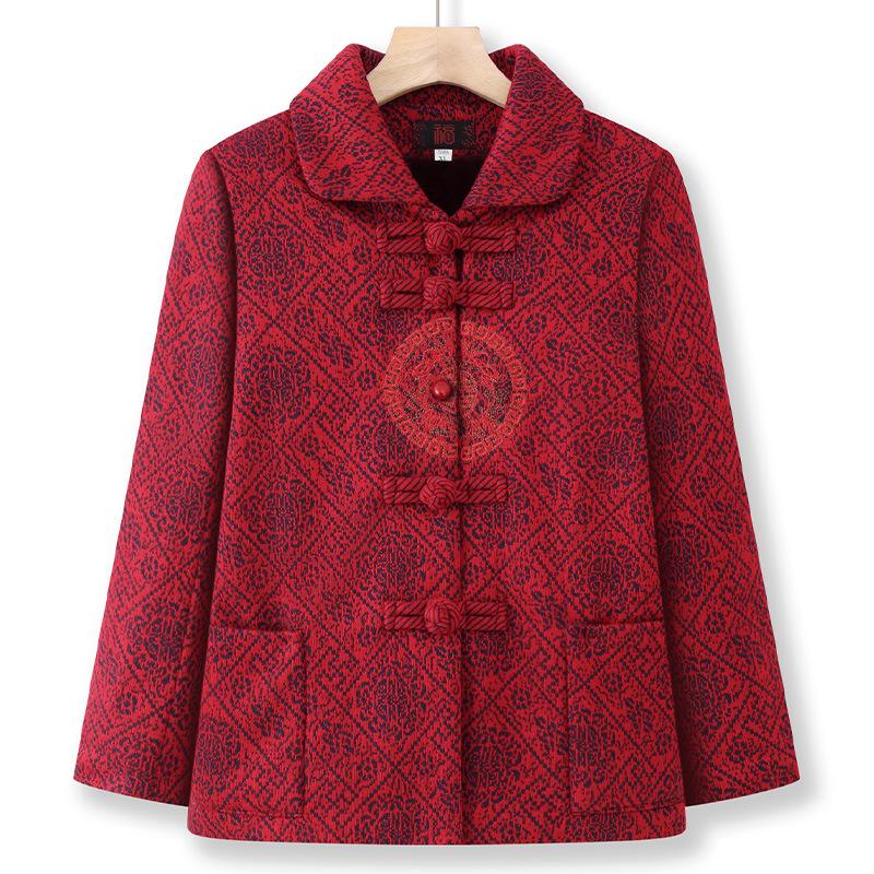 

Retro Tang Jacket for Women: Vintage Style for 70s–80s, Perfect for Spring & Autumn 2XL (95-110 lbs)
