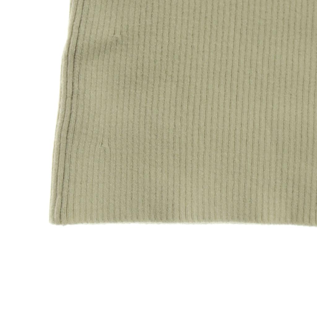 Unused FRAY I.D Short Sleeve Twisted Color Combination Off-the-Shoulder Pullover Knit Women Used