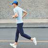 Skechers Ice Skin Quick-Dry Pants Solid Color Mid-Rise Breathable Quick-Dry Tapered Knit Sports Pants Men Pants Navy-Blue P224M106-02MZ