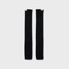 Knitted Leg Warmers Black